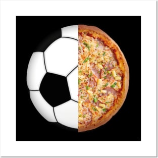 Pizza and Soccer Apparel Gifts Posters and Art